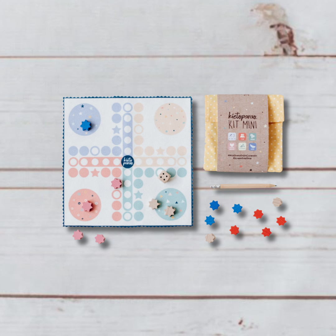 COMBO de Regalo Kietoparao Medium + Agenda Estacional + Mini Parchis + Mini Sticks - Kietoparao México